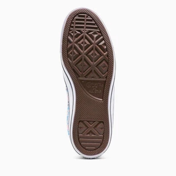 New NIB Converse CTAS Women's High-Top Sneakers - Floral Sz 9 $70 - Picture 8 of 11